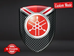 Yamaha Decal Silicone 3D Gel Premium Cupola Auto Sportive